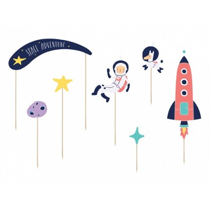 Cake topper Space Star