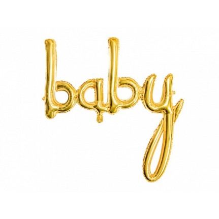 Palloncino foil BABY oro