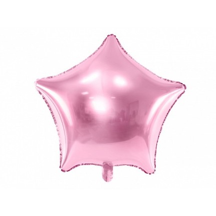 Palloncino foil stella 48 cm rosa