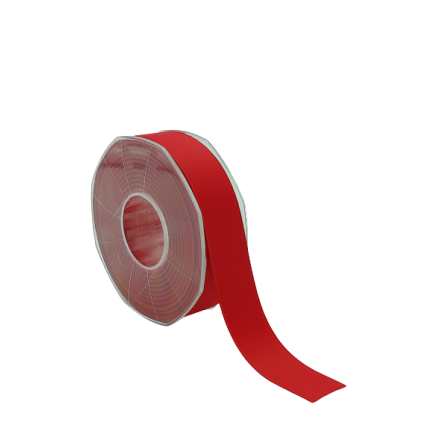 Nastro raso opaco Rosso 31-25 mm