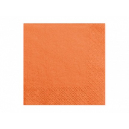 Tovaglioli di carta Arancione 33x33