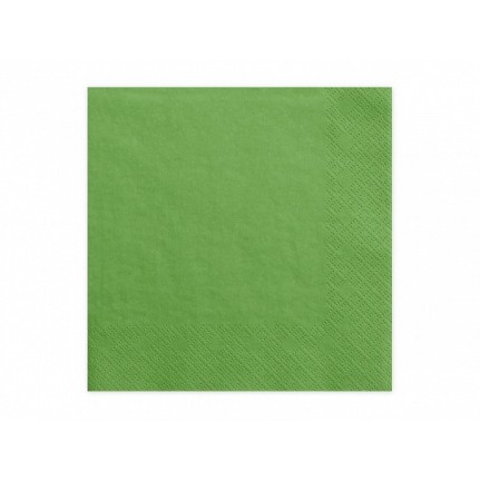 Tovaglioli di carta Verde 33x33