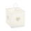 Scatola portaconfetti con cordino Harmony bianco 8x8x8