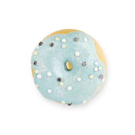 Donut glitter verde menta con magnete