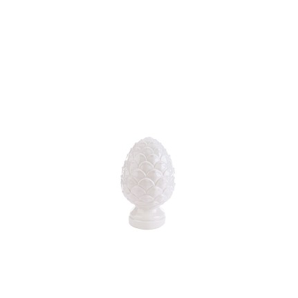 Pomo porcellana bianco 6xh.10 cm