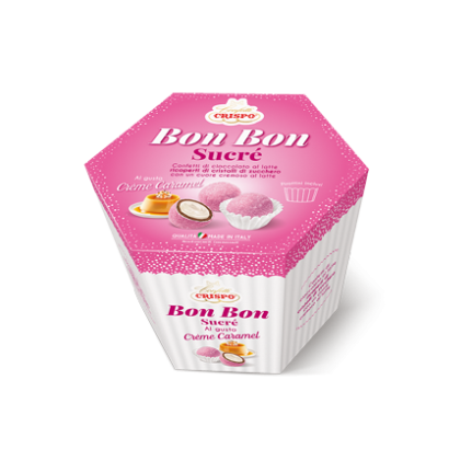 Bon Bon Sucré Crème Caramel Rosa